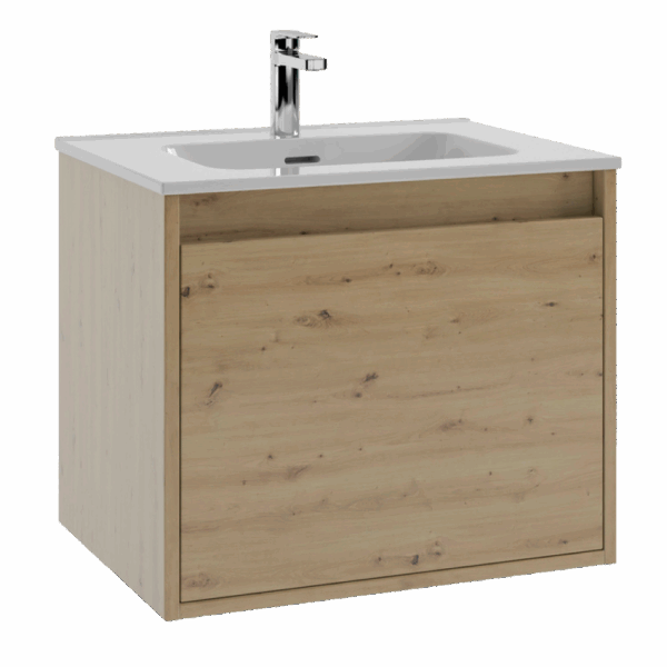 mueble de baño espacioso y funcional, con un cajón y lavabo